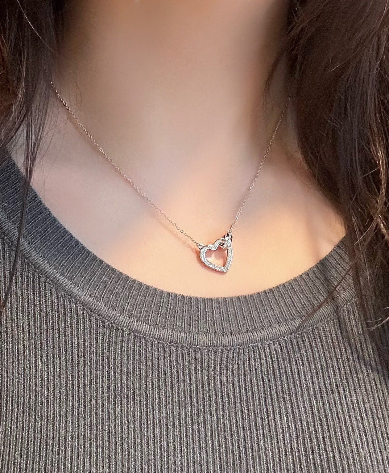 Linked Heart Necklace – MIANI