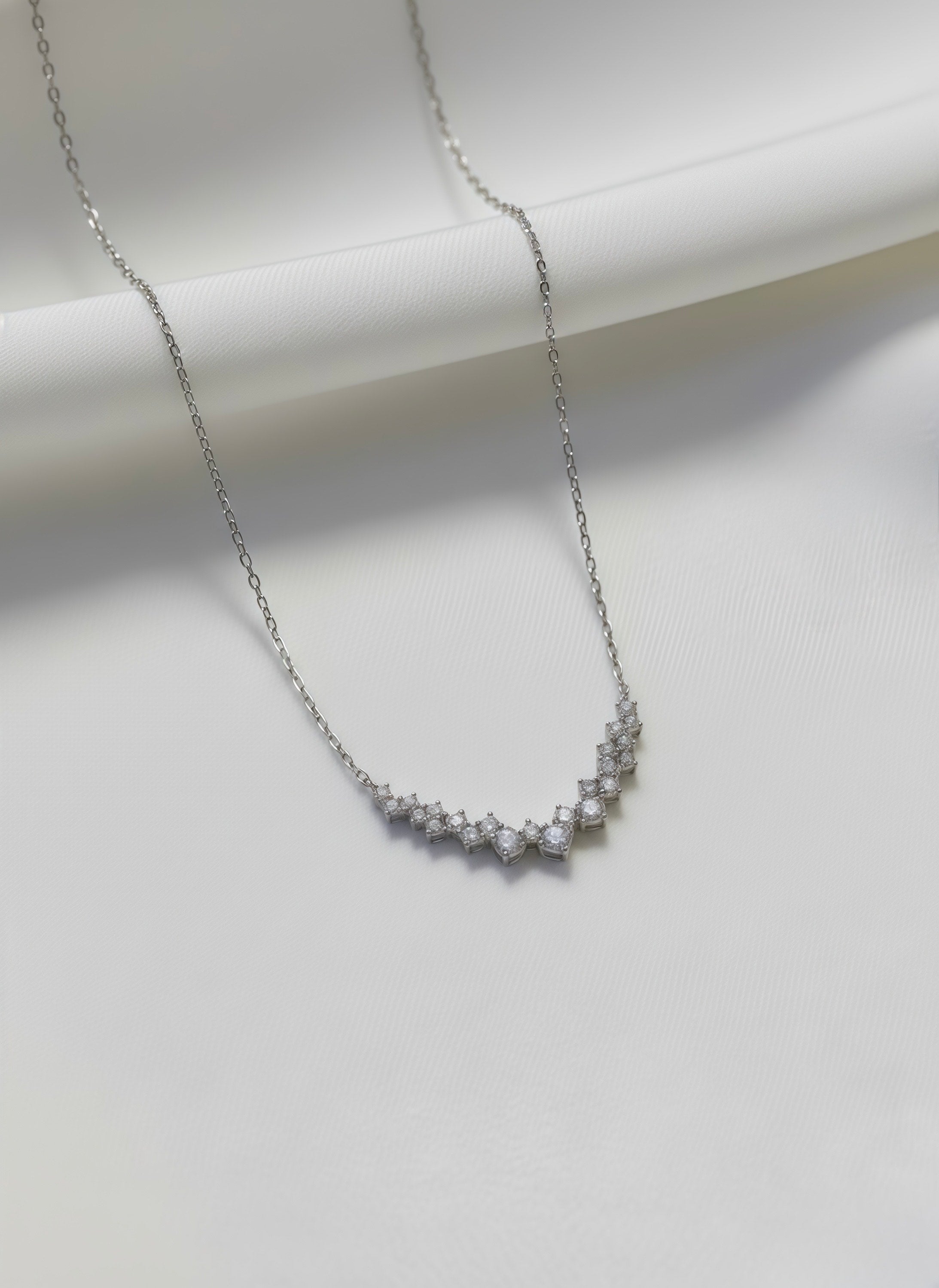 Heart Line Necklace