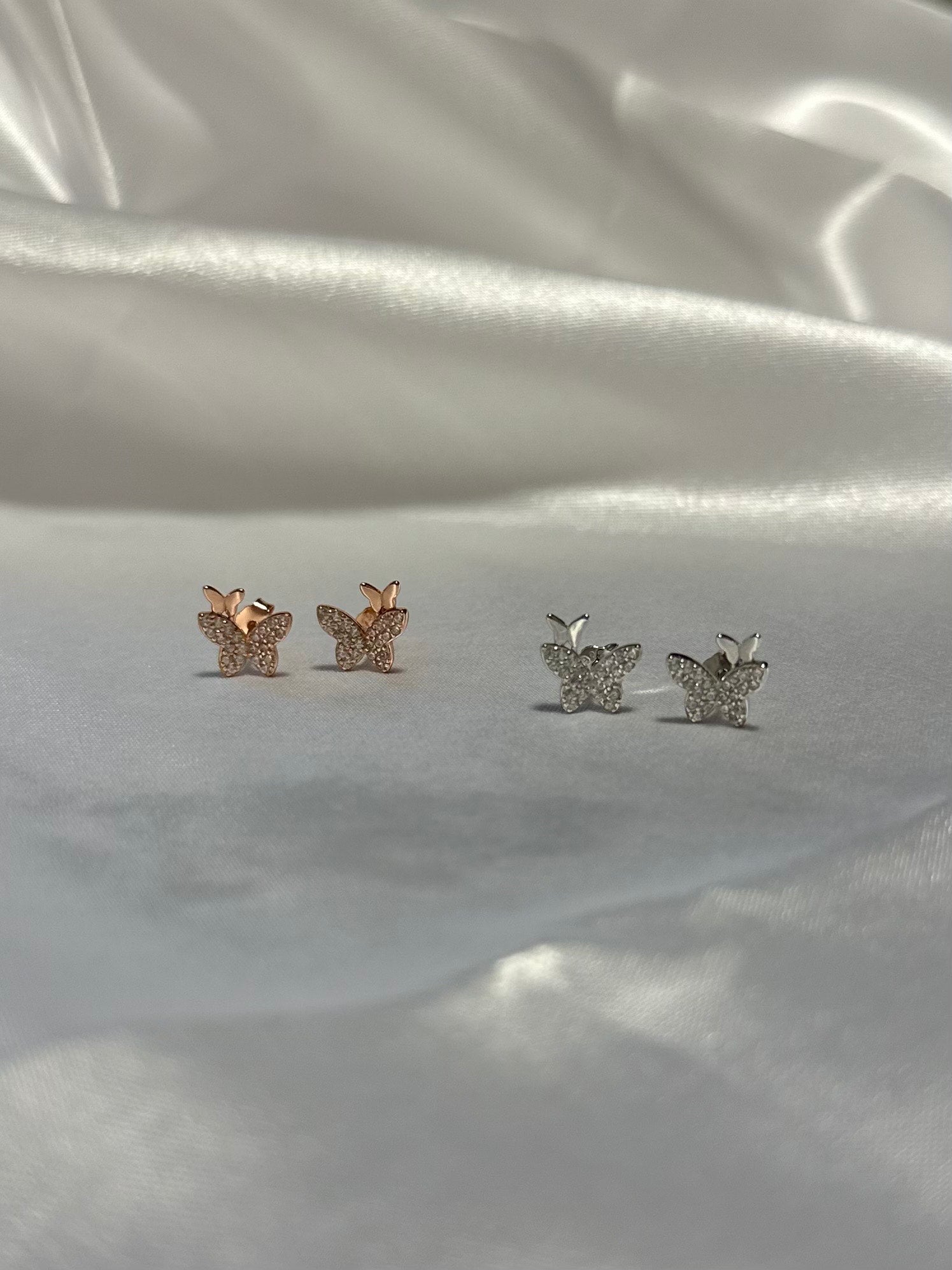 Double Butterfly Earrings