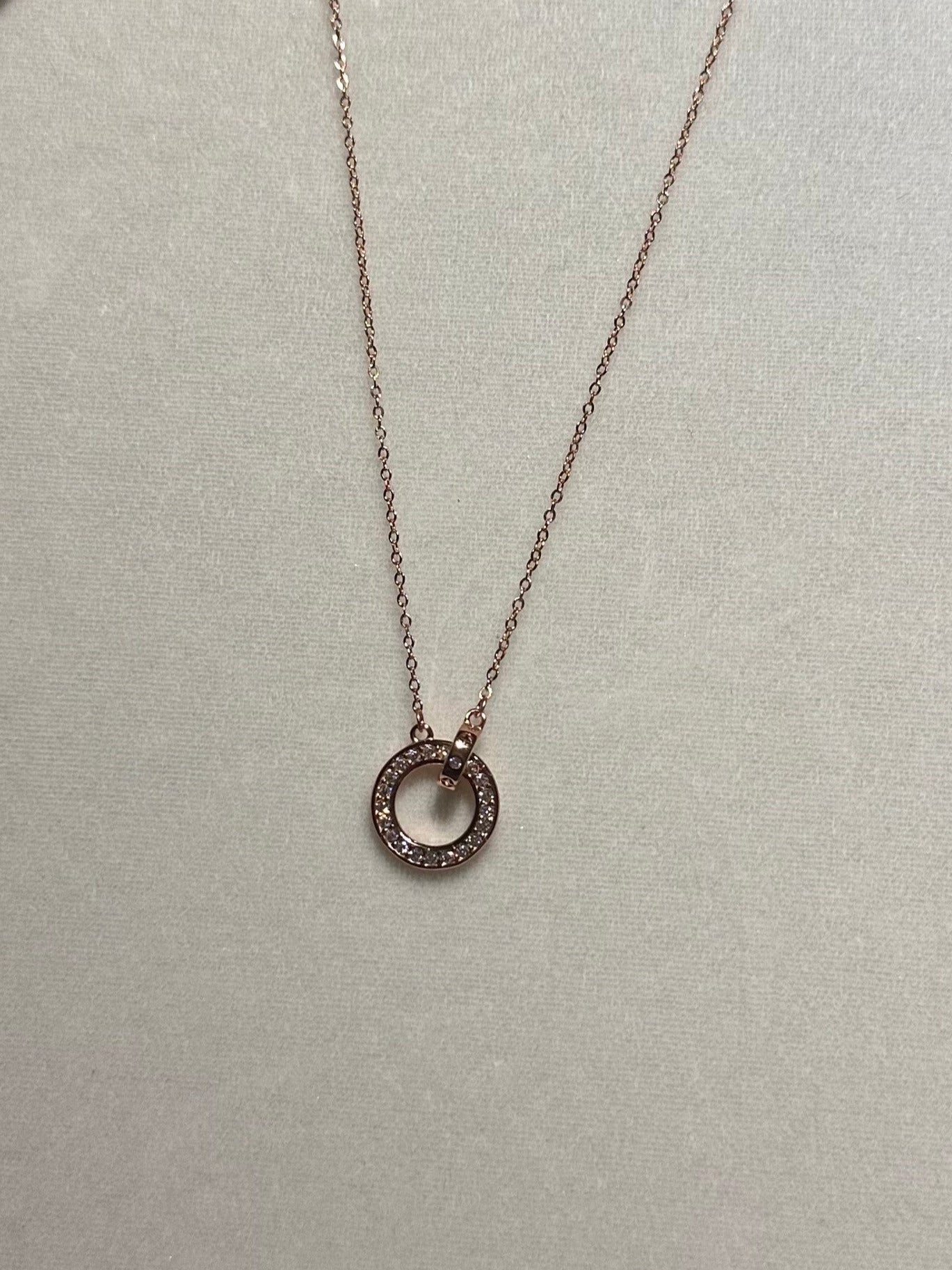 Rosy Bling Necklace