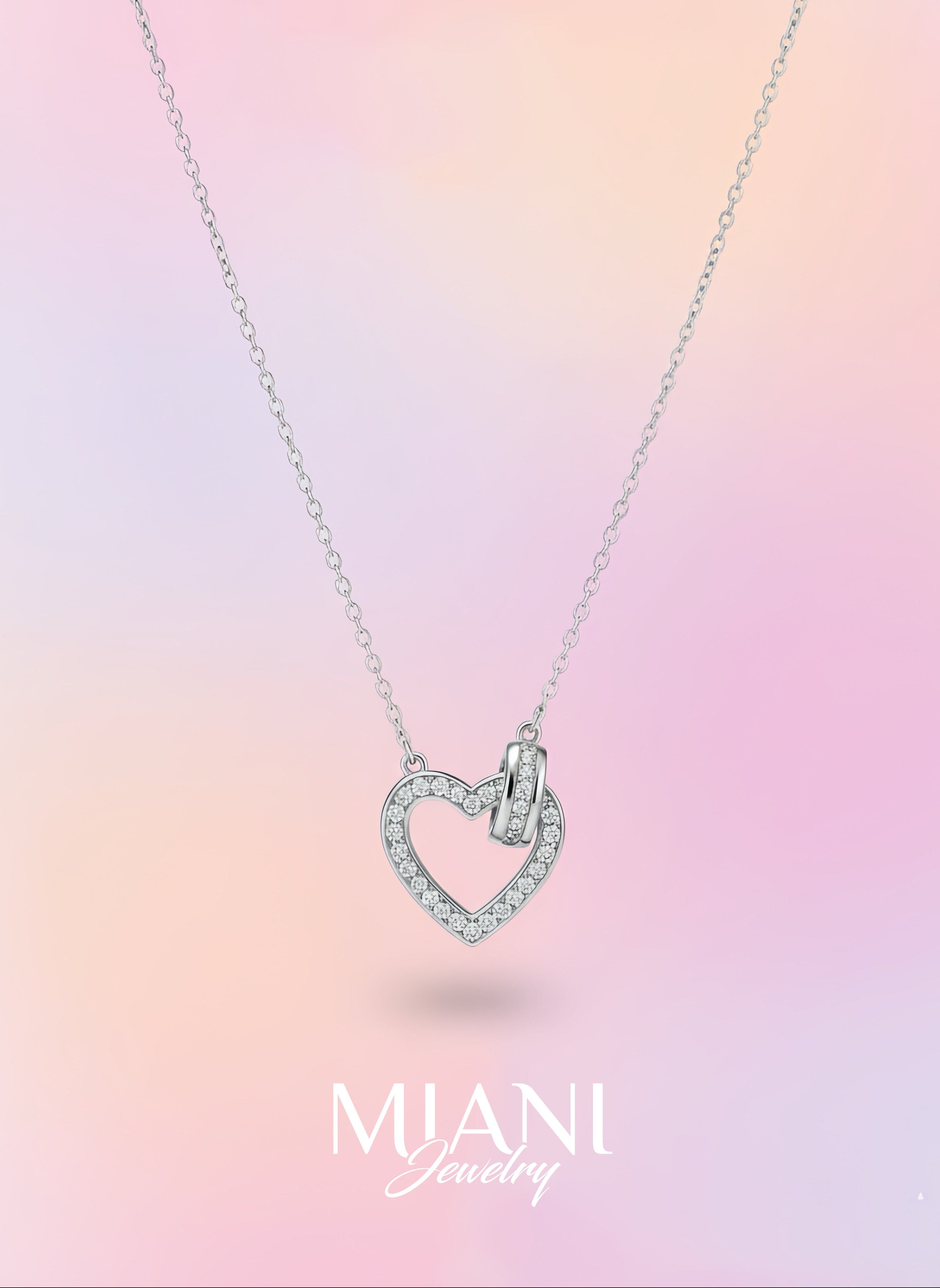 Linked Heart Necklace – MIANI