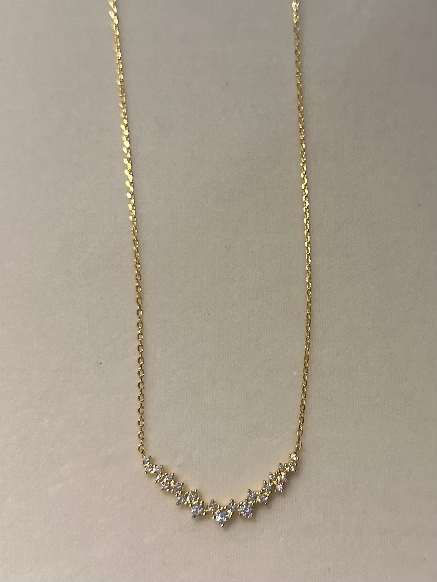Heart Line Necklace