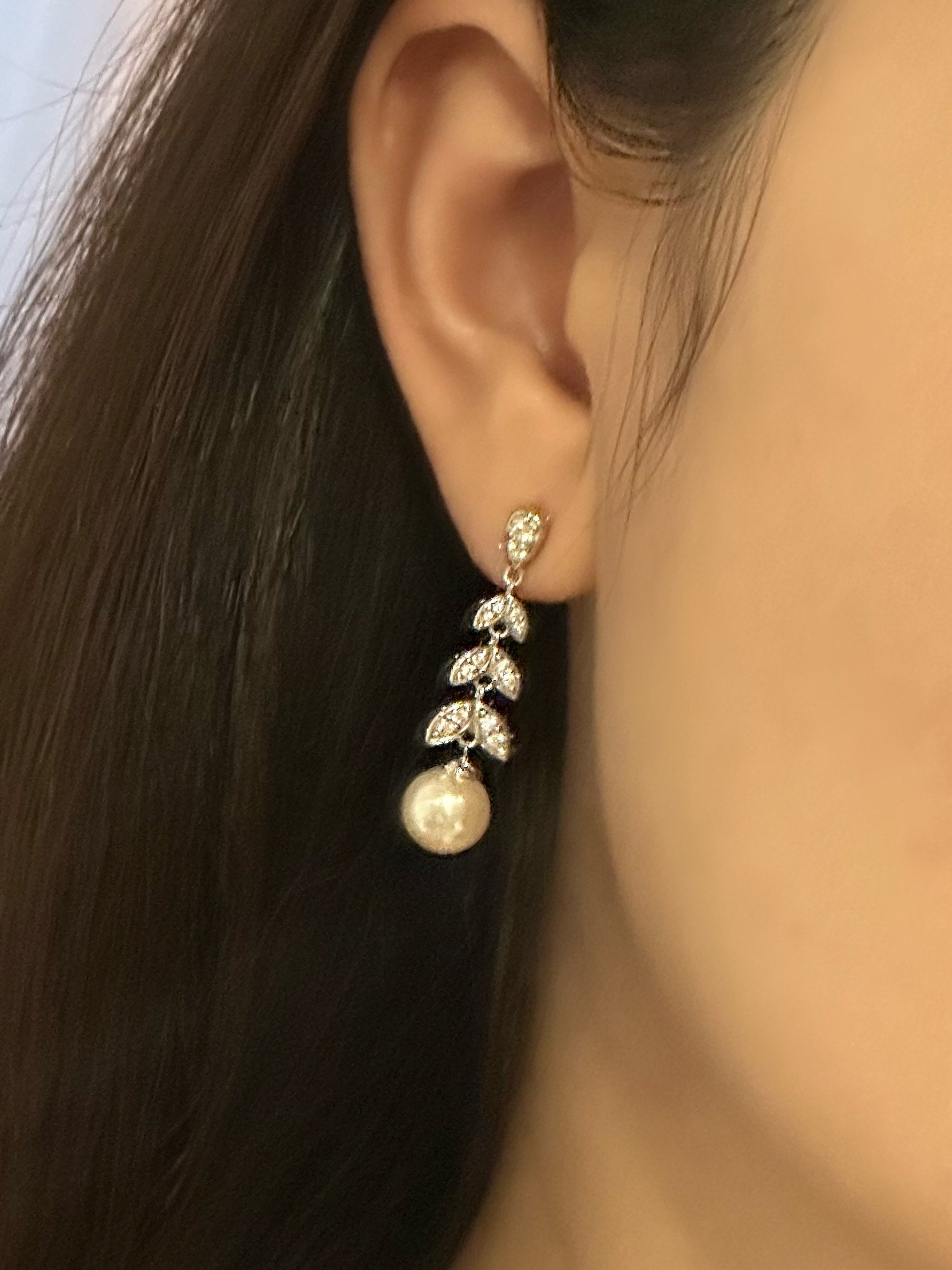 Ultimate Elegance Pearl Earrings