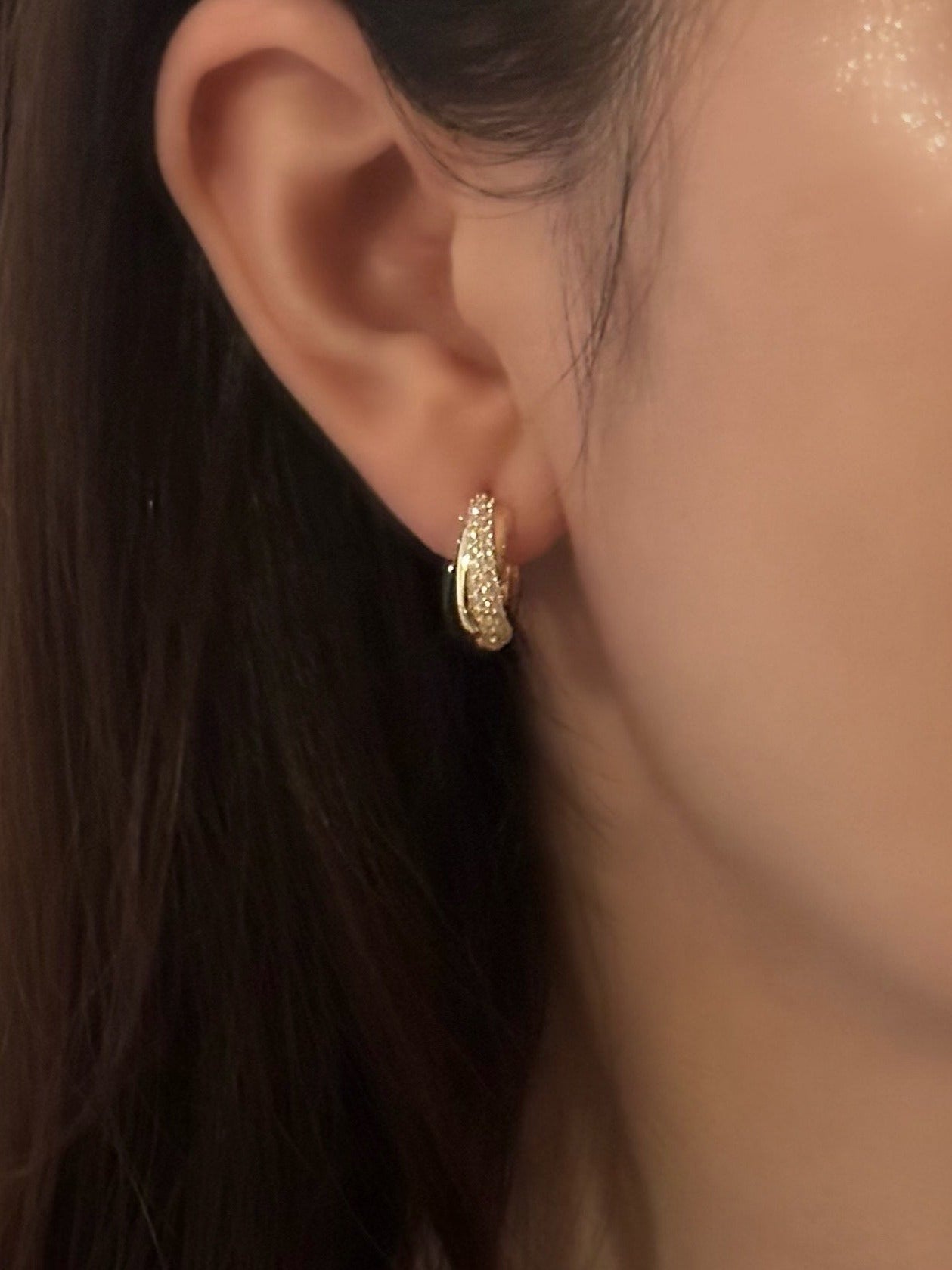 Double Tie Earrings