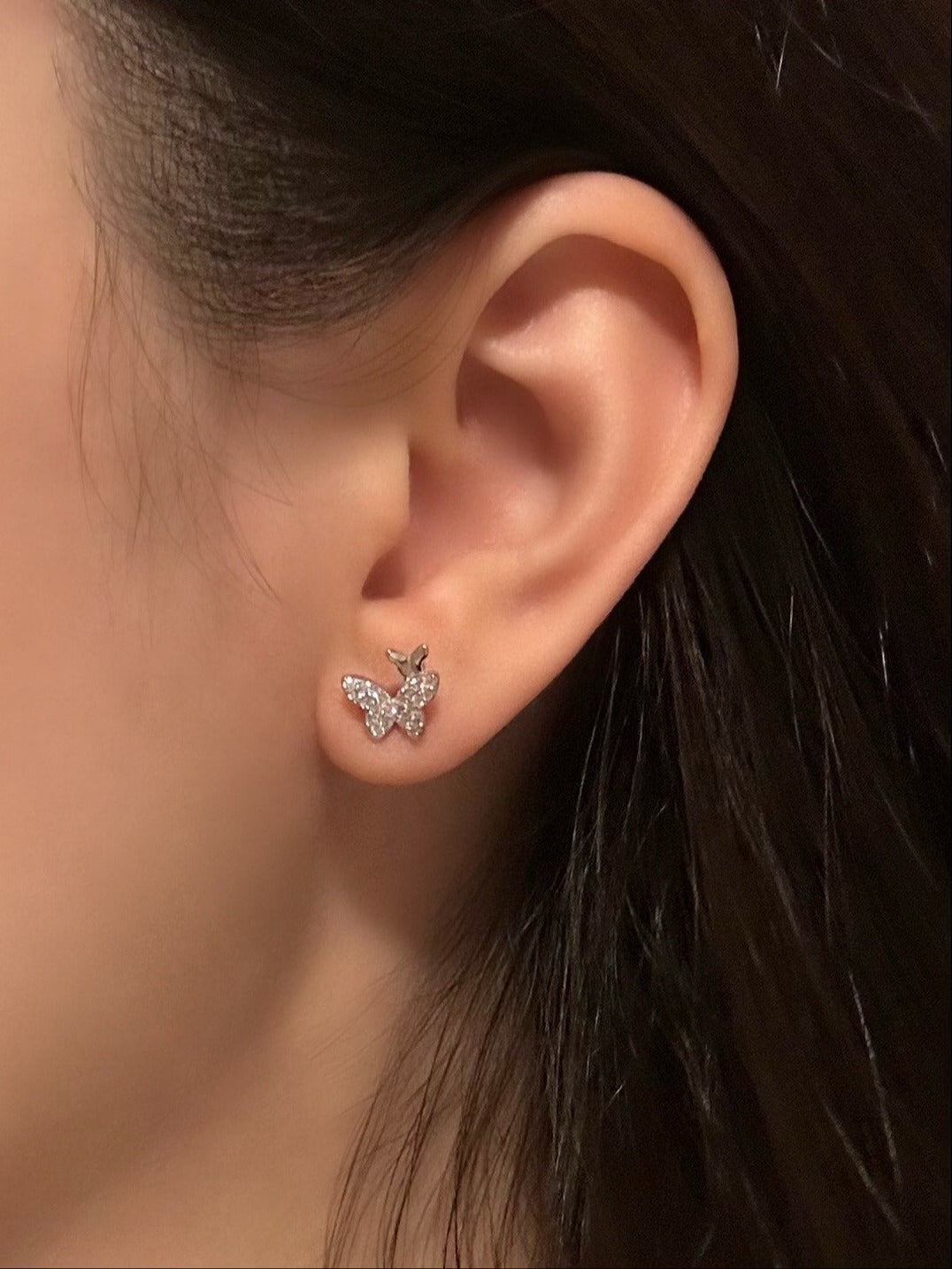 Double Butterfly Earrings