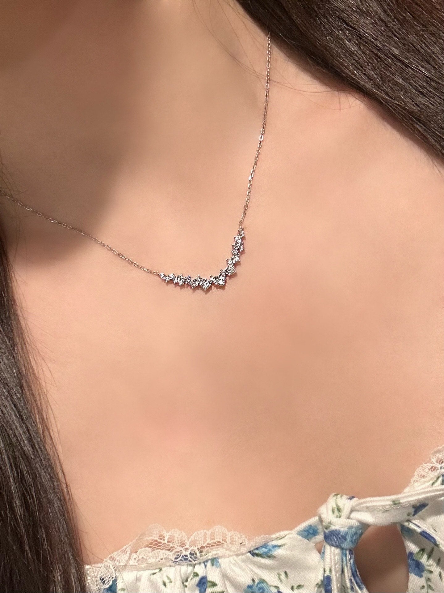 Heart Line Necklace
