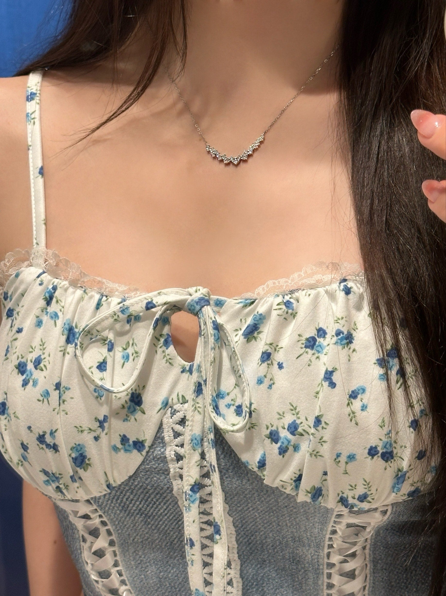 Heart Line Necklace