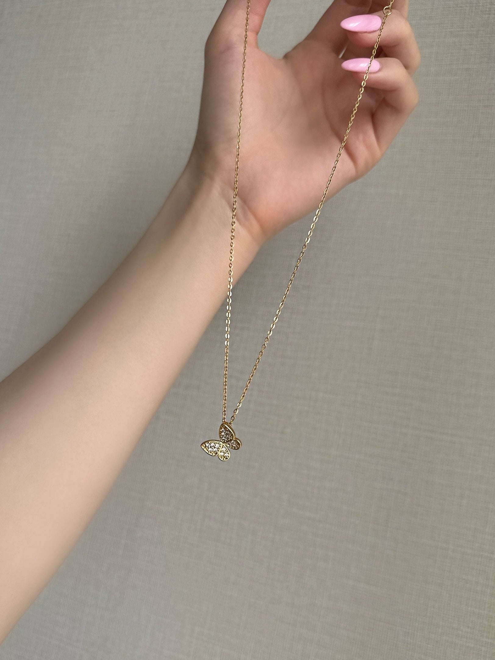 Butterfly Charm Necklace
