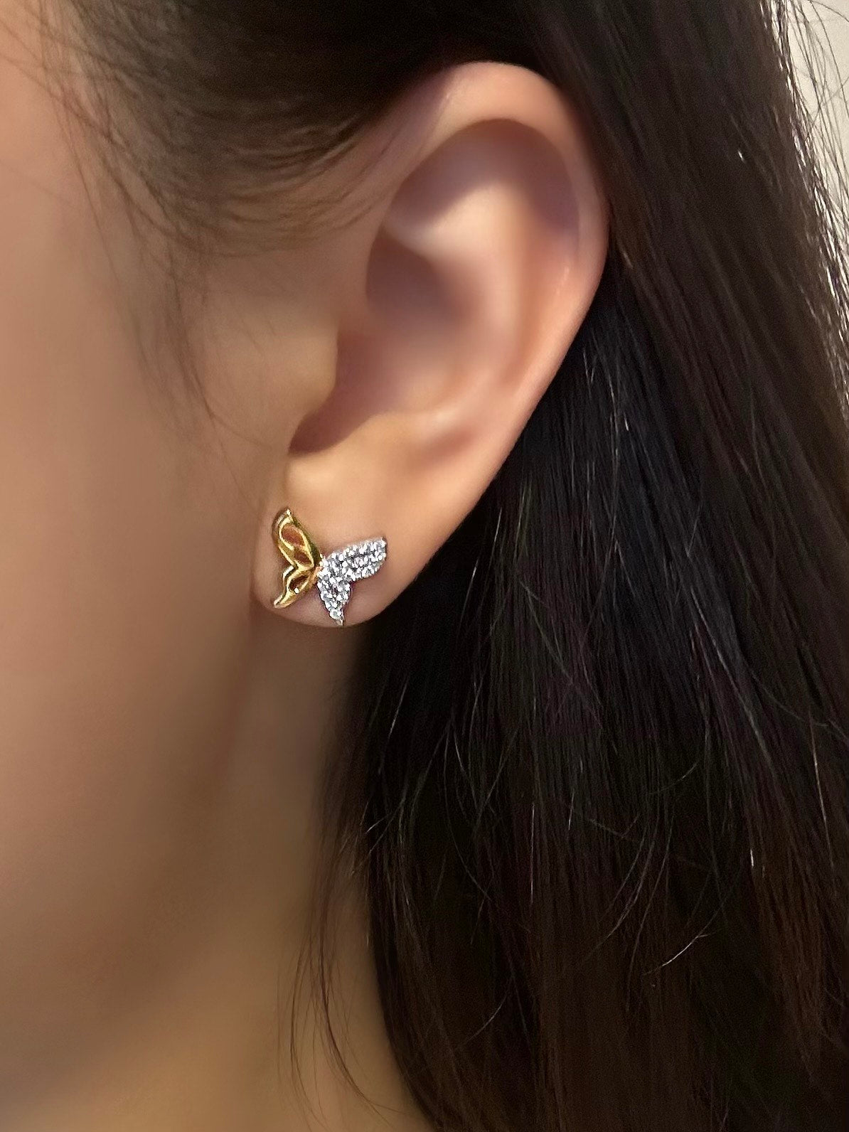 Multi Butterfly Earrings