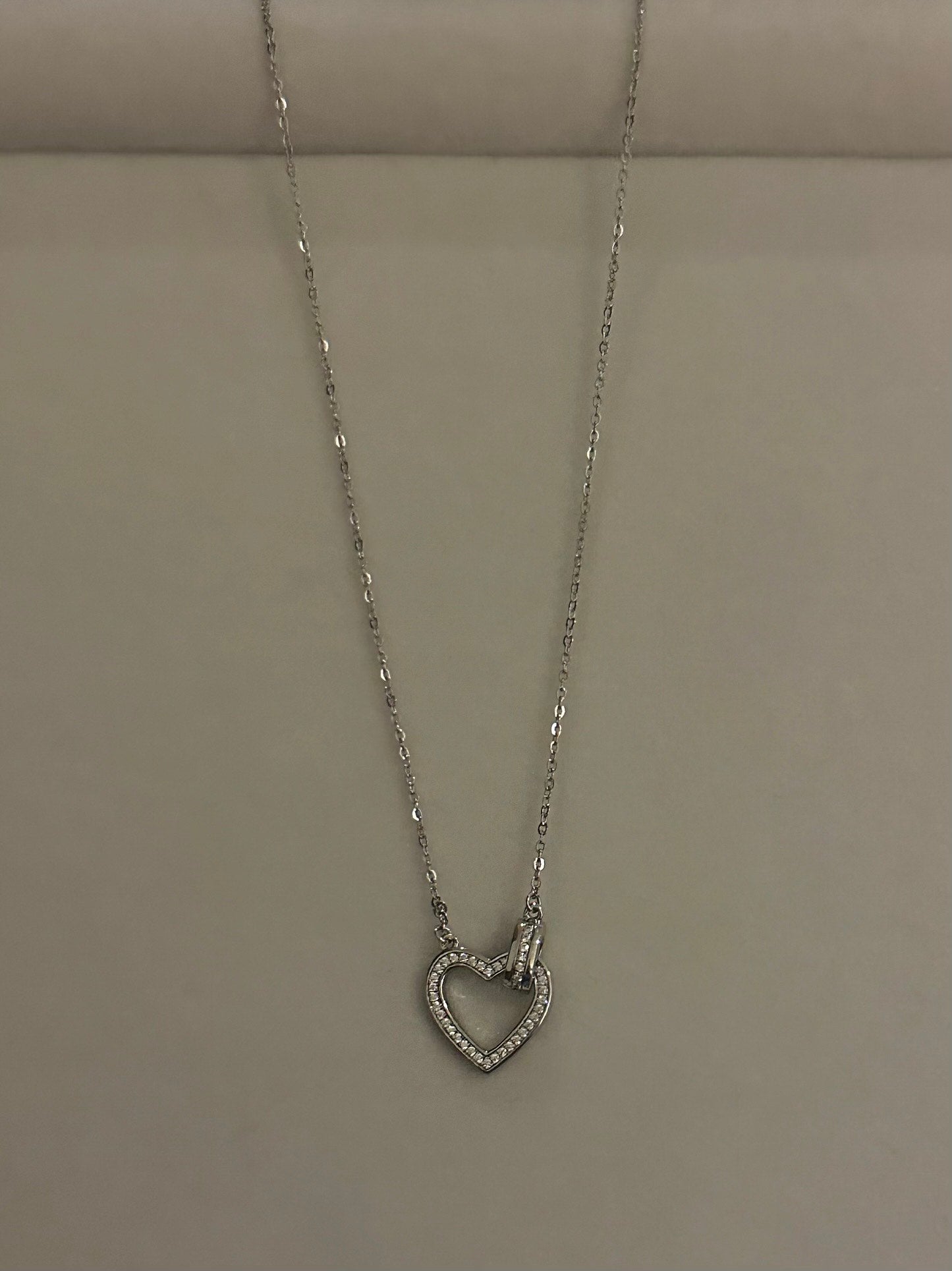 Linked Heart Necklace