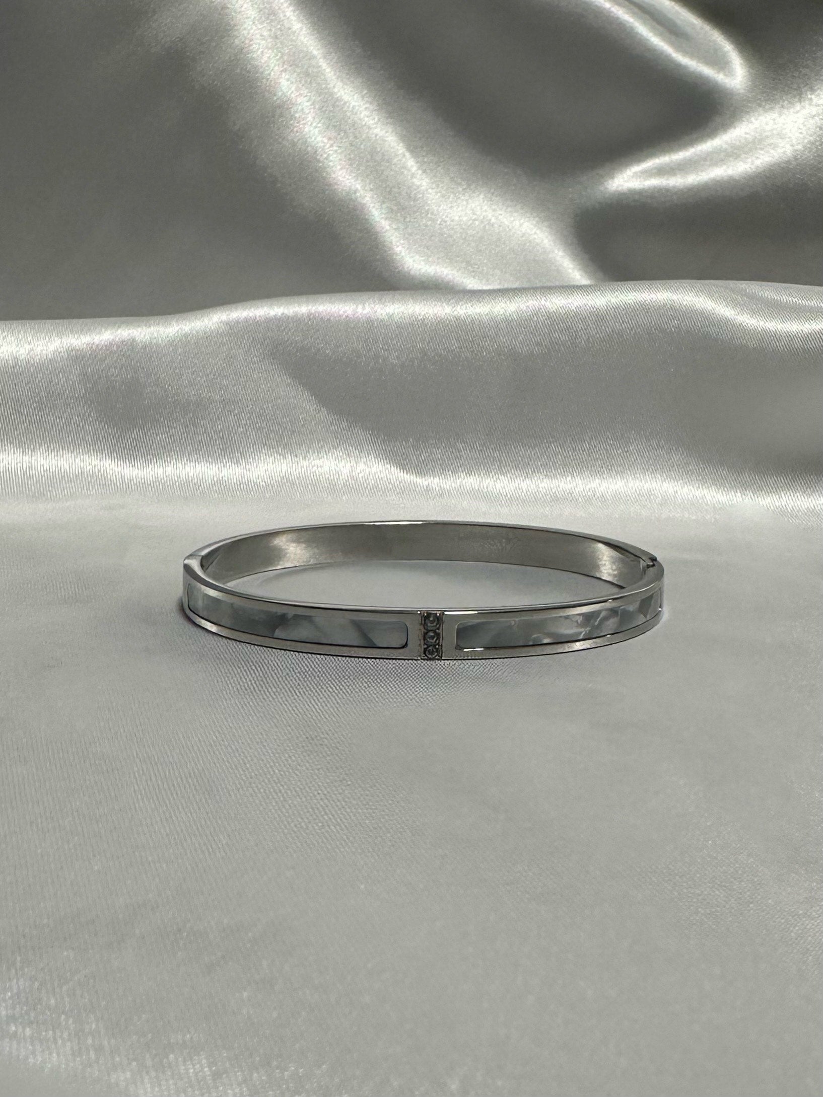 Marble Bangle Bracelet
