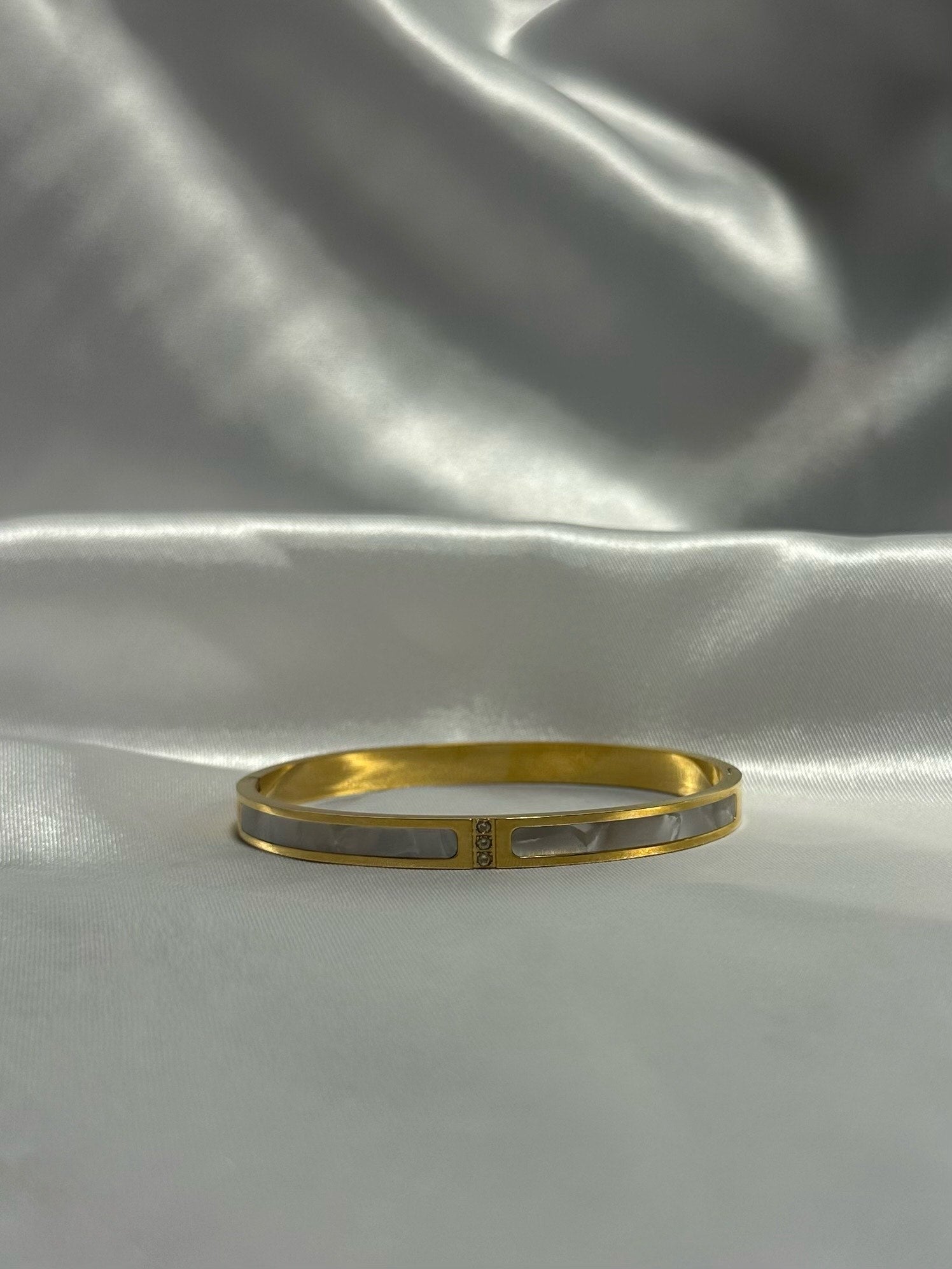 Marble Bangle Bracelet