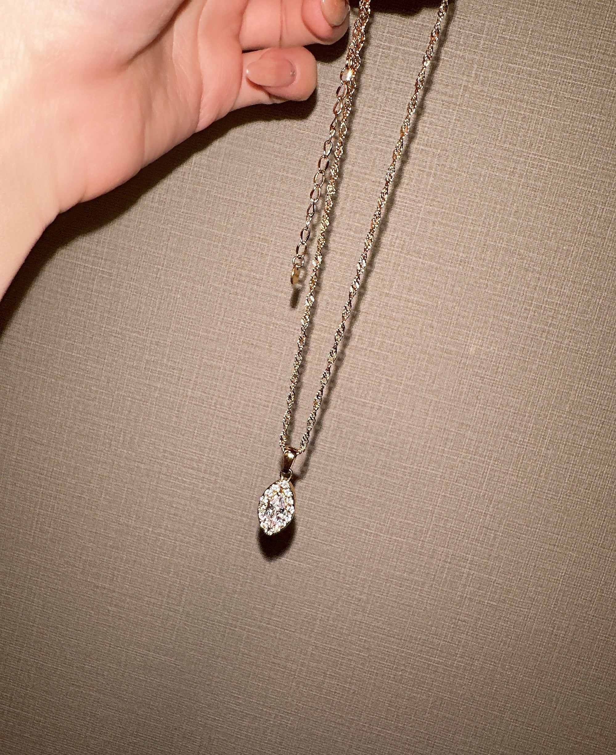 Princess Cut Necklace