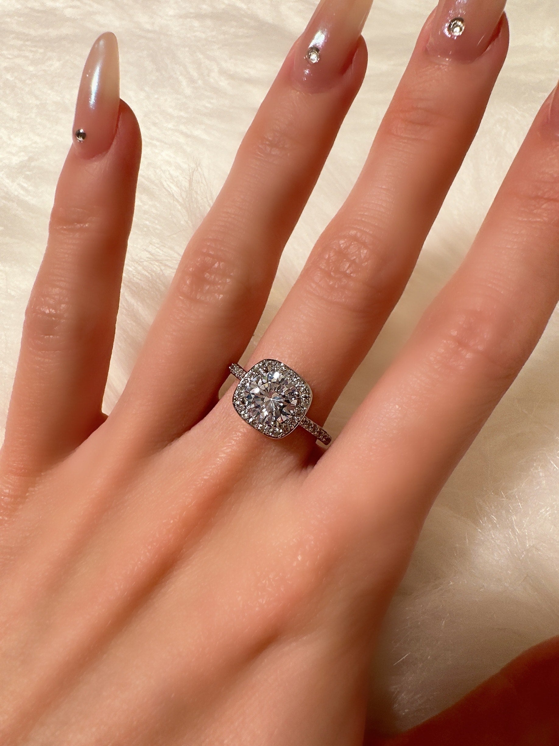 Cushion Cut Ring