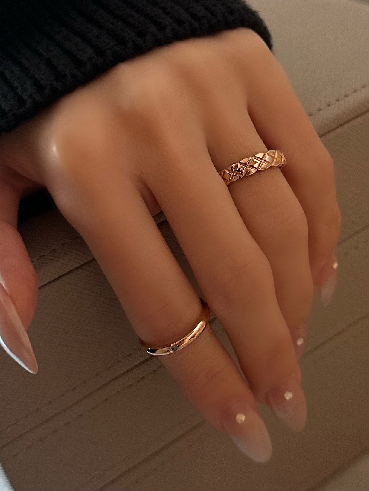 Simple One Stone Ring