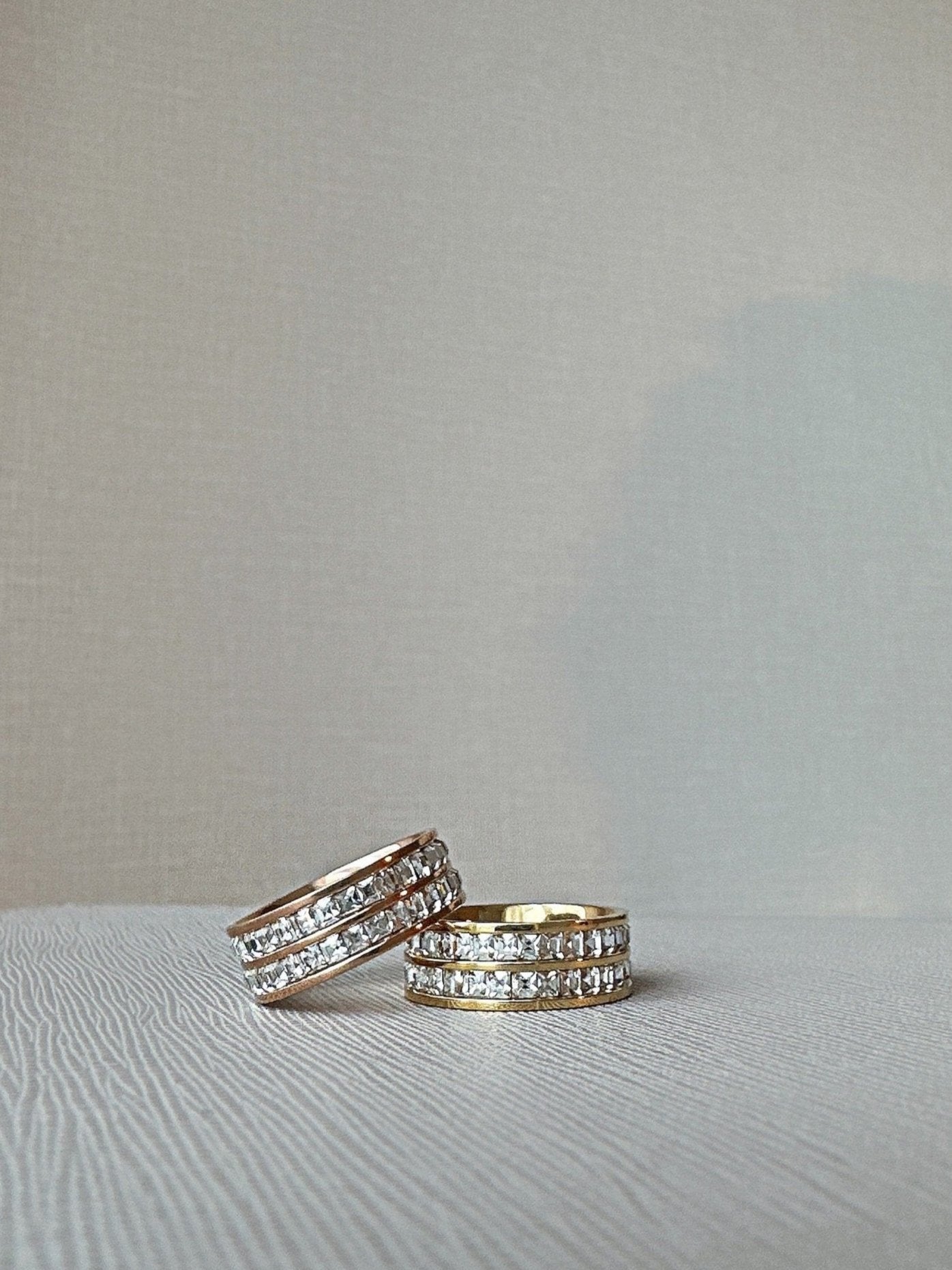 Double Layer Major Kira Kira Ring