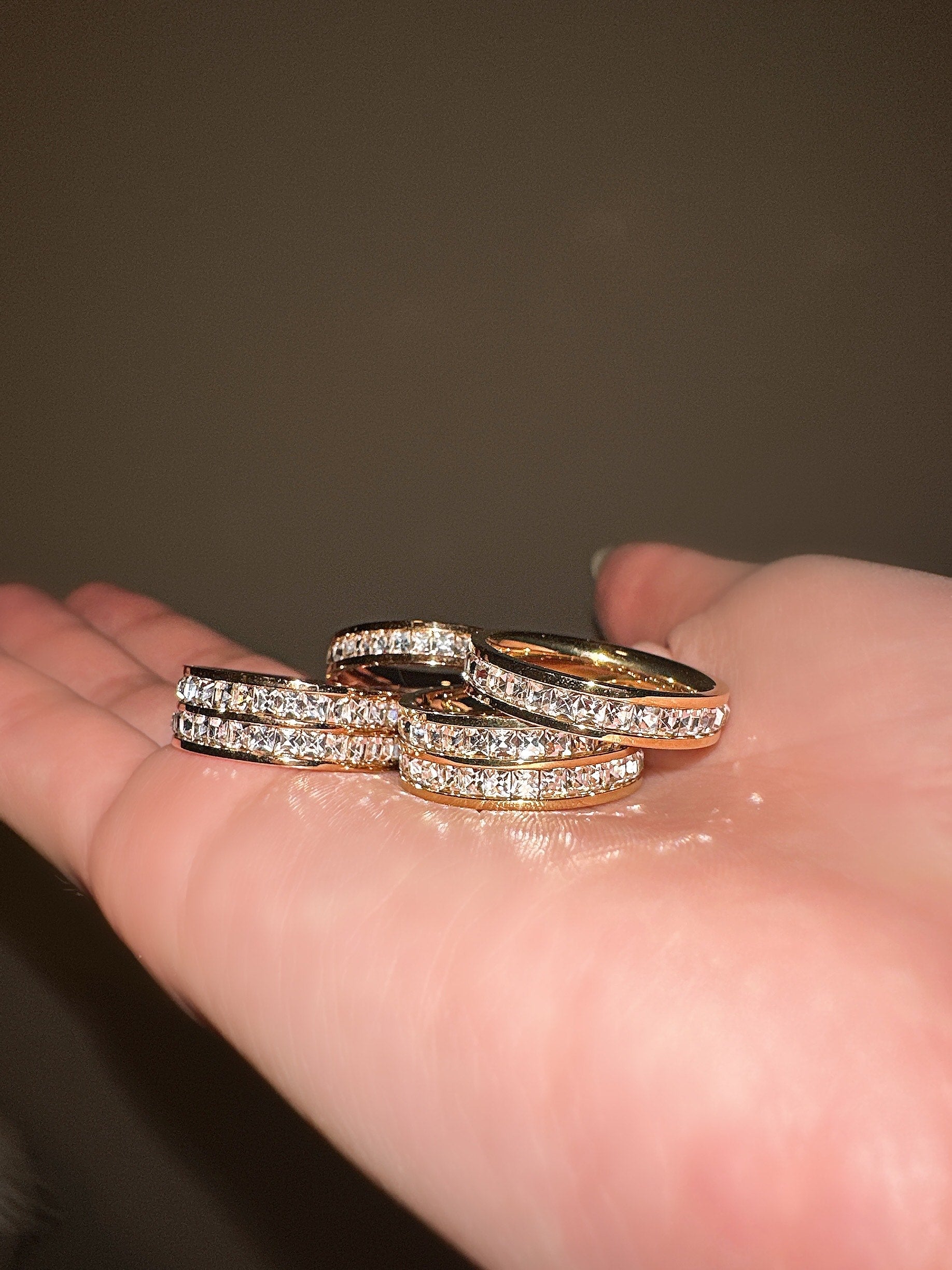 Double Layer Major Kira Kira Ring