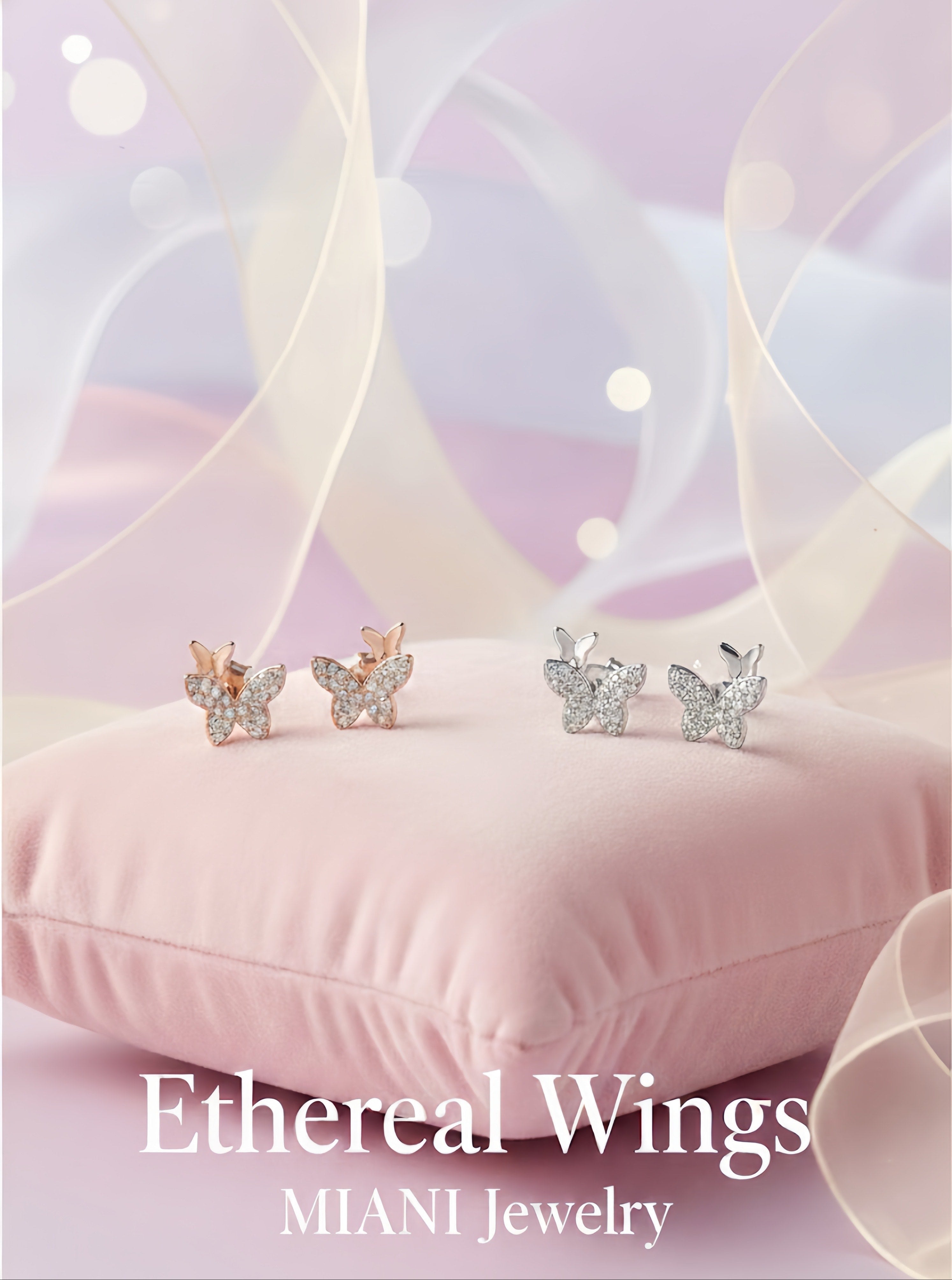 Double Butterfly Earrings