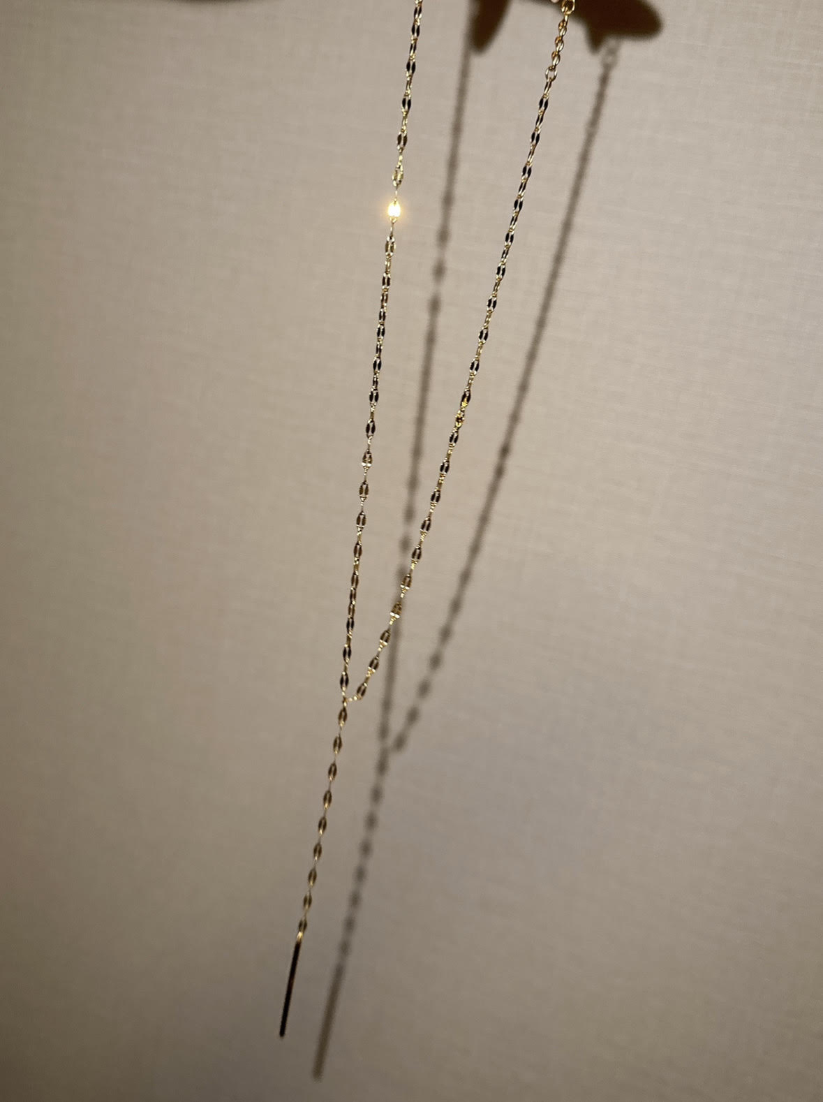 Simply Gold Y Chain Necklace
